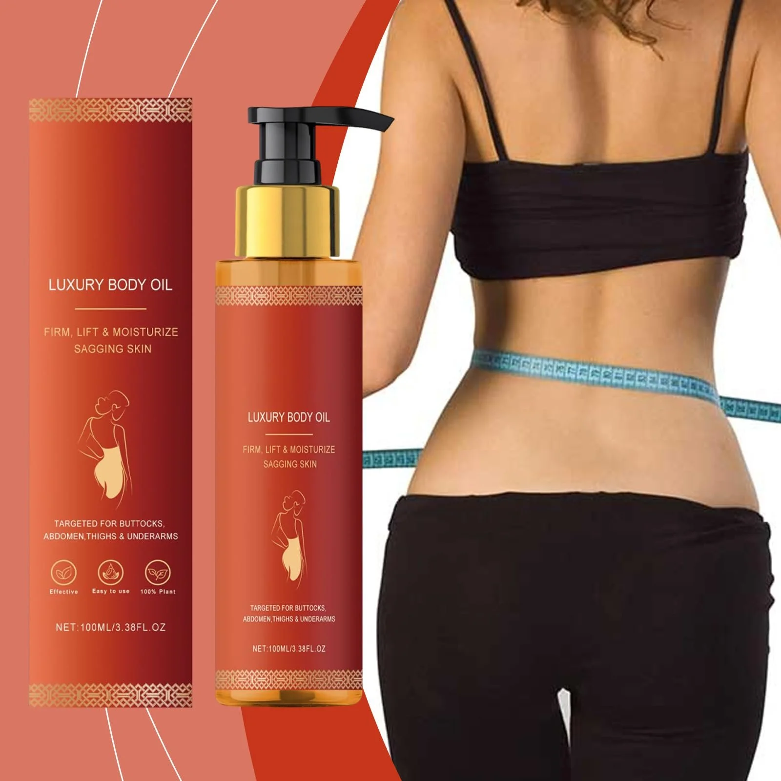 Лосьон для тела укрепляющий, 100 мл Масло для тела укрепляющее, увлажняющее и питательное, масло для тела, укрепляющее кожу, улучшает эластичность, крем, фото №7