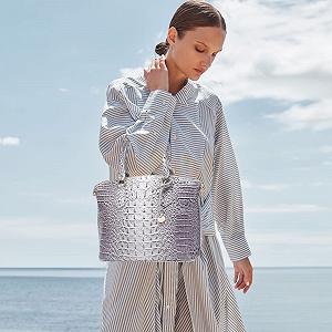 Сумка Женская NICOLE & DORIS Средняя Крокодиловая Элегантная Кожаная Сумка-тоут для офиса synthetic.ua - Фото 1