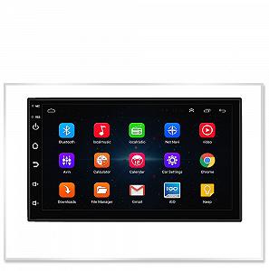 Автомагнитола 2DIN 7 UNIVESAL ANDROID SMALL с GPS модулем WiFi Bluetooth и FM радио MP5 плеер Пульт на руль synthetic.ua - Фото 1