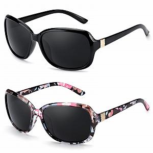 Поляризовані Жіночі Сонцезахисні Окуляри (2 шт. в упаковці) Myiaur UV400 - Фото 1