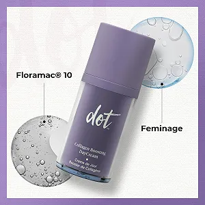 Денний крем dot Collagen Boosting з Feminage зволожувальний проти зморшок дорожній формат 1.7 унції synthetic.ua - Фото 1