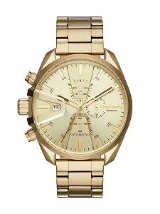 Годинник Diesel MS9 Чоловічий, кварцовий хронограф з шкіряним, силіконовим або ремінцем з нержавіючої сталі - Фото 1