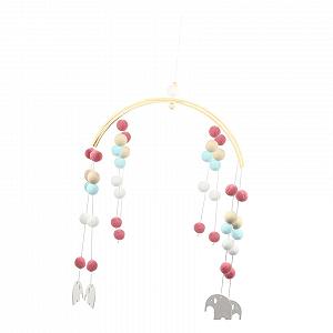 Игрушка TOYANDONA Подвесные колокольчики Детской комнаты Фетровые шарики - Фото 1