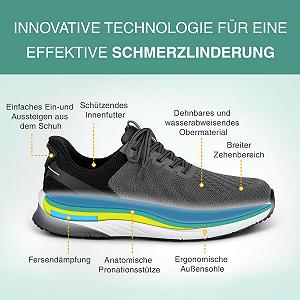 Ортопедичні сліпони Orthofeet Tilos Чоловічі, Розмір synthetic.ua - Фото 1