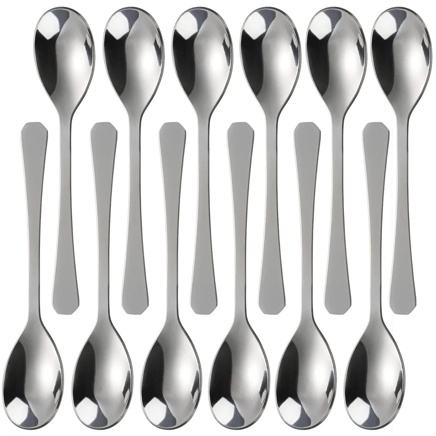 Ложки з нержавіючої сталі 12 штук, фото №1