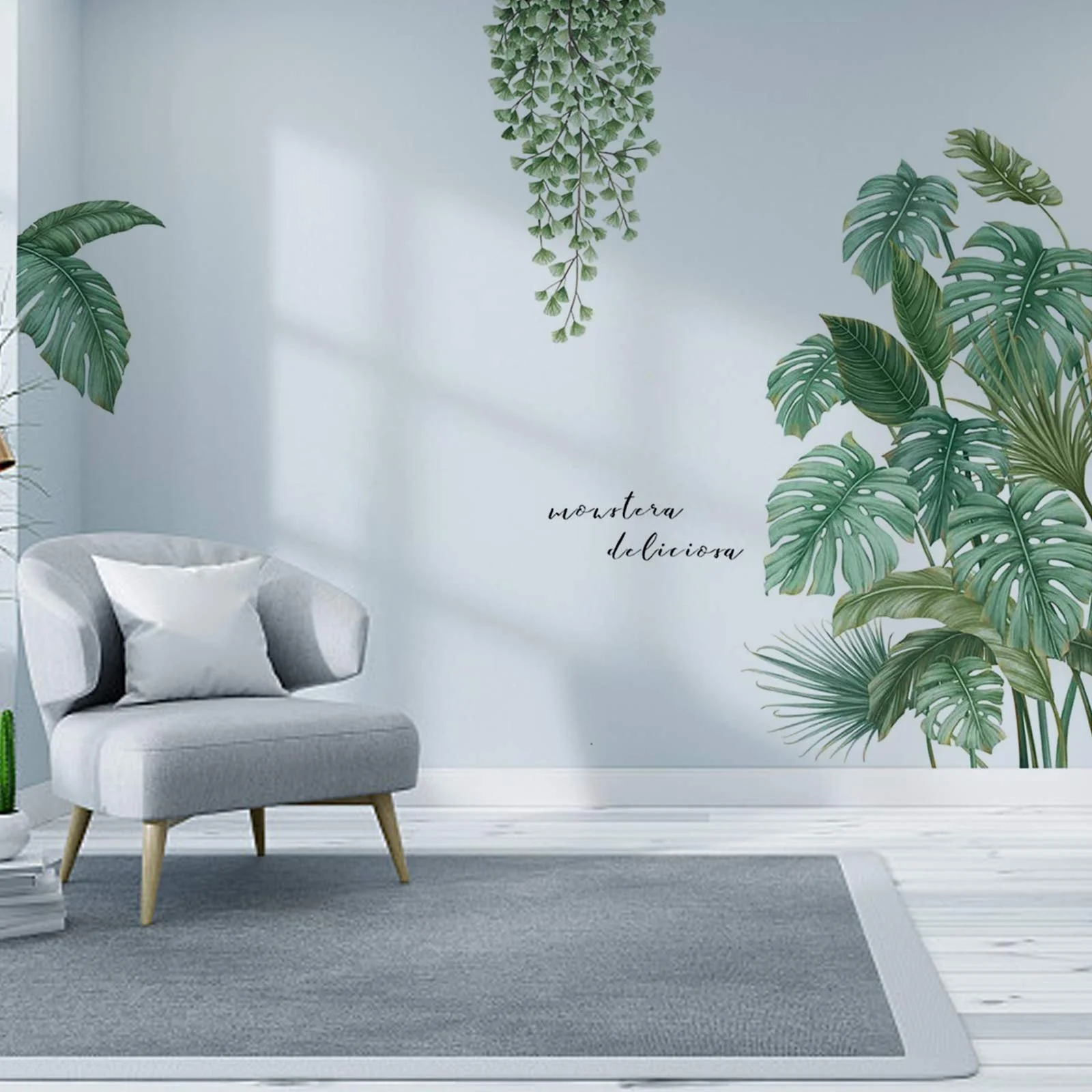 Наклейка на стіну AILANDA Рослини 45 x 30 см, фото №4