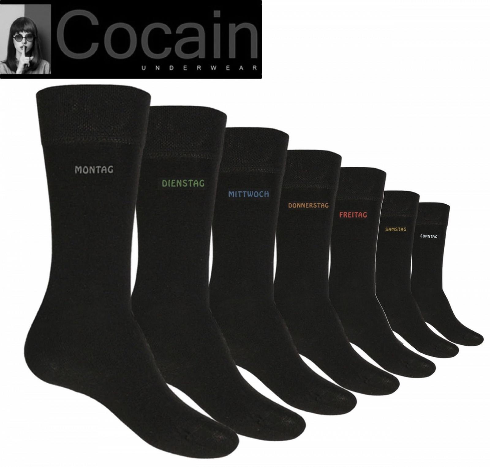 Шкарпетки Жіночі/Чоловічі 7/14/21 пар Black Weekday Розмір 35-38, 39-42, 43-46 або 47/50, фото №4