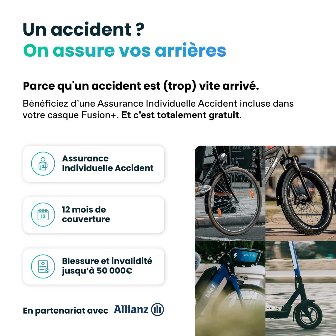 Шолом Smart Cosmo Connected Cosmo Fusion для велосипеда та скутера з козирком, розмір для дорослих, поворотник, автоматичний стоп-сигнал, роздільна поїздка, виявлення падіння, фото №6