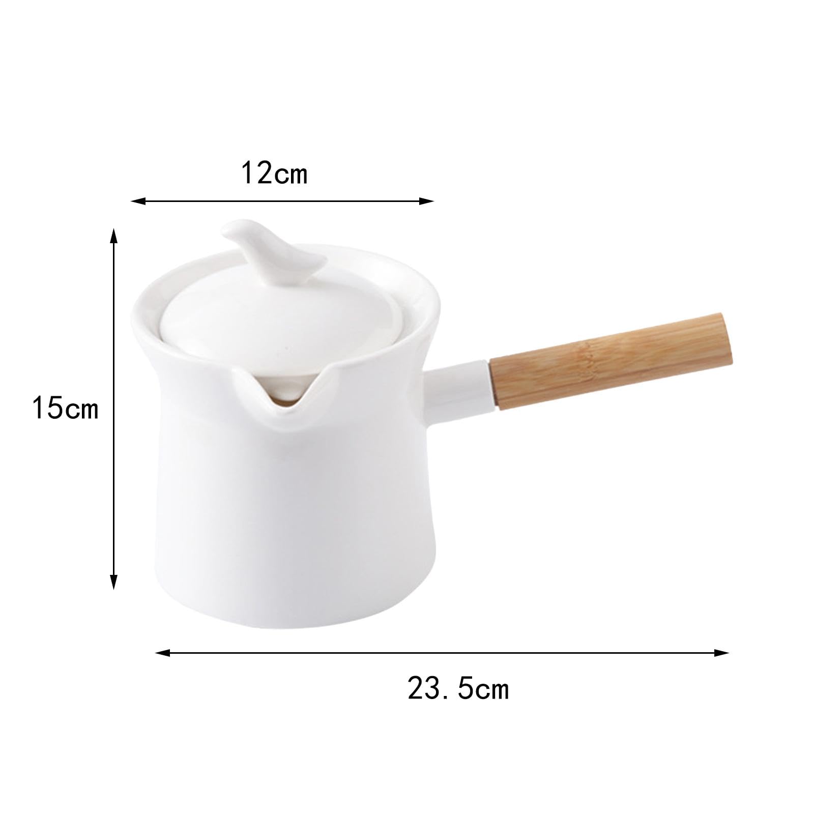 Кастрюля rockible Керамическая Молочная 800 мл, фото №4 Кастрюля rockible Керамическая Молочная 800 мл, фото №4