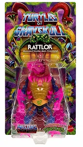 Подвижная фигурка Turtles of Grayskull Rattlor 15 см synthetic.ua - Фото 1
