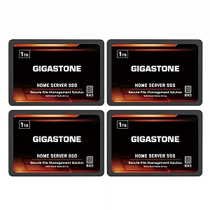 Внутренний SSD Gigastone Home NAS 1TB 2.5" SATA III TLC 3D NAND (4 шт.) - Фото 1
