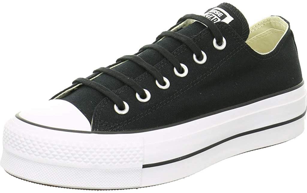 Кеди Converse Chuck Taylor All Star Lift Ox жіночі Чорний/Білий, фото №4 Кеди Converse Chuck Taylor All Star Lift Ox жіночі Чорний/Білий, фото №4