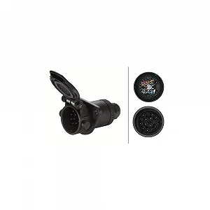 Розетка HELLA 8JB 007 242-011 SCANIA BARKAS JAEGER SOMMER WEIRO IRIZAR VDL - Фото 1