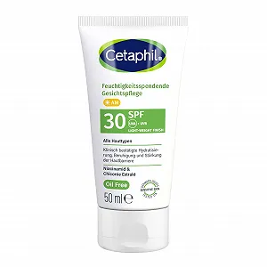 Денний крем Cetaphil SPF 30 50 мл зволожувальний для сухої та чутливої шкіри - Фото 1