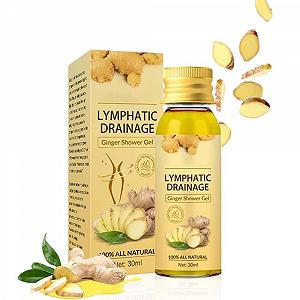 Гель для душу Lymphatic Detox Ginger Herbs натуральний органічний зволожуючий - Фото 1