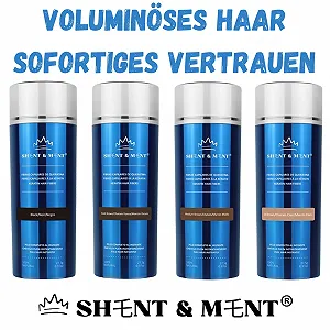 Волокна для волосся SHENT & MENT Кератин Для миттєвого об'єму Проти випадіння волосся/залисин Світло-коричневий 27.5 г synthetic.ua - Фото 1