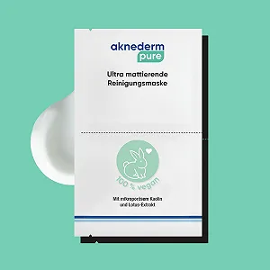 Маска для обличчя Aknederm Pure Очищуюча 12 x 6 мл I З екстрактом лотоса - Фото 1