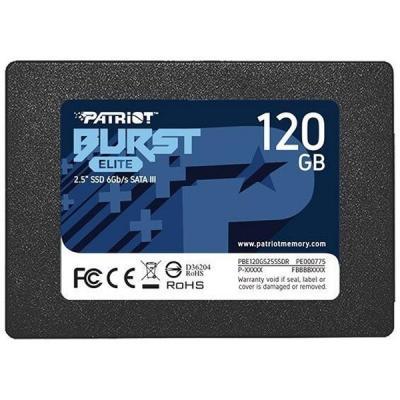 Внутренний накопитель Patriot SSD 2.5" 120GB Burst Elite PBE120GS25SSDR, фото №1
