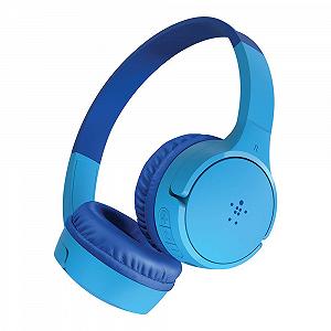 Навушники Belkin SoundForm Mini Бездротові Дитячі Накладні з Вбудованим Мікрофоном Сині - Фото 1
