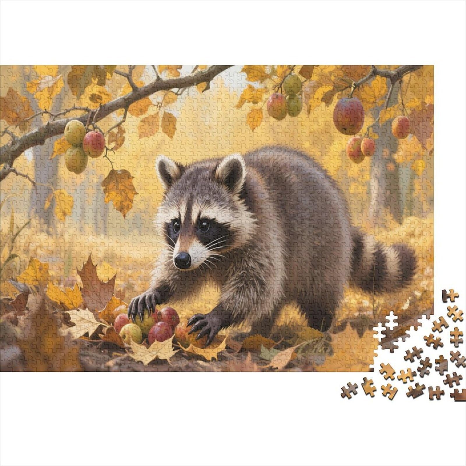 Пазл Енот 1000 элементов 38 x 26 см, фото №2