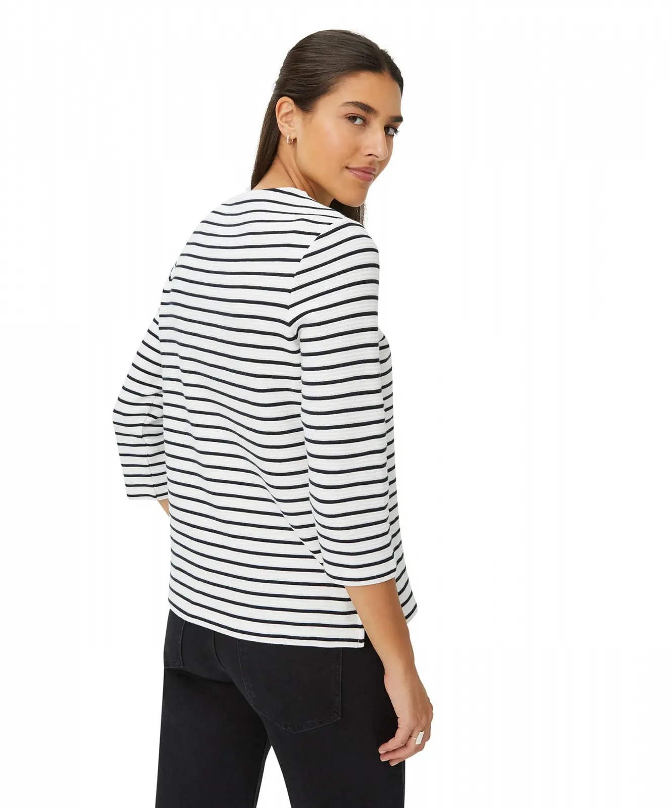 Жіночий світшот BRAX Style Bonnie Stripe, фото №5