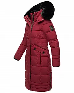 Пальто Navahoo Fahmiyaa Зимнее Женское Теплое стеганое Длинное с капюшоном synthetic.ua - Фото 1