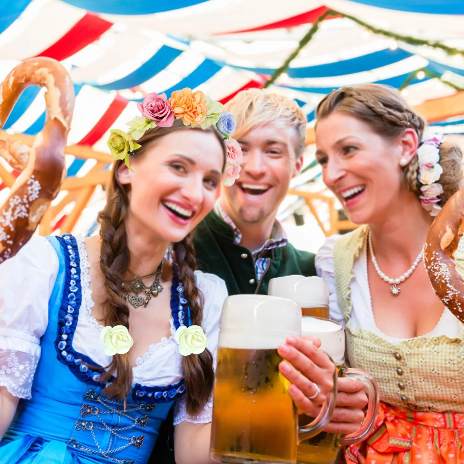 Обруч Квітковий Вінок Квітка, фото №9 Обруч Квітковий Вінок Квітка, фото №9