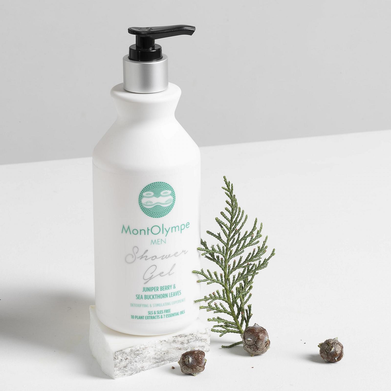 Гель для душу JUNIPER BERRY & SEA BUCKTHORN LEAVES Ягоди ялівцю та листя обліпихи, фото №2