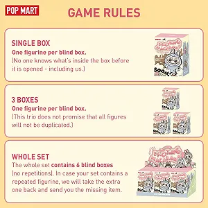 Фігурка POP MART The Monsters Tasty Macarons Vinyl Face 1 шт synthetic.ua - Фото 1