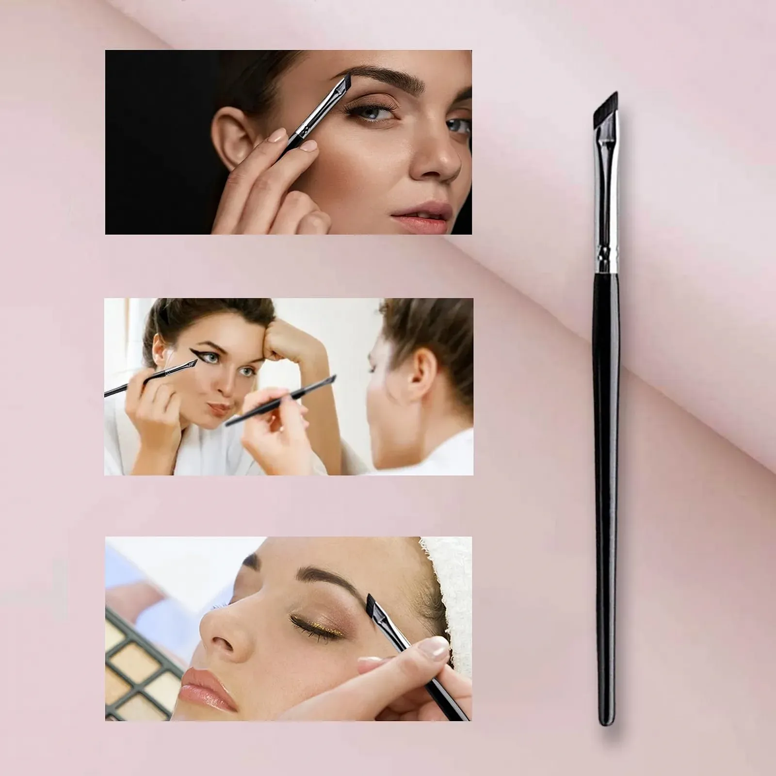 Пензлі для підводки Kirdume, тонка скошена плоска, фото №4