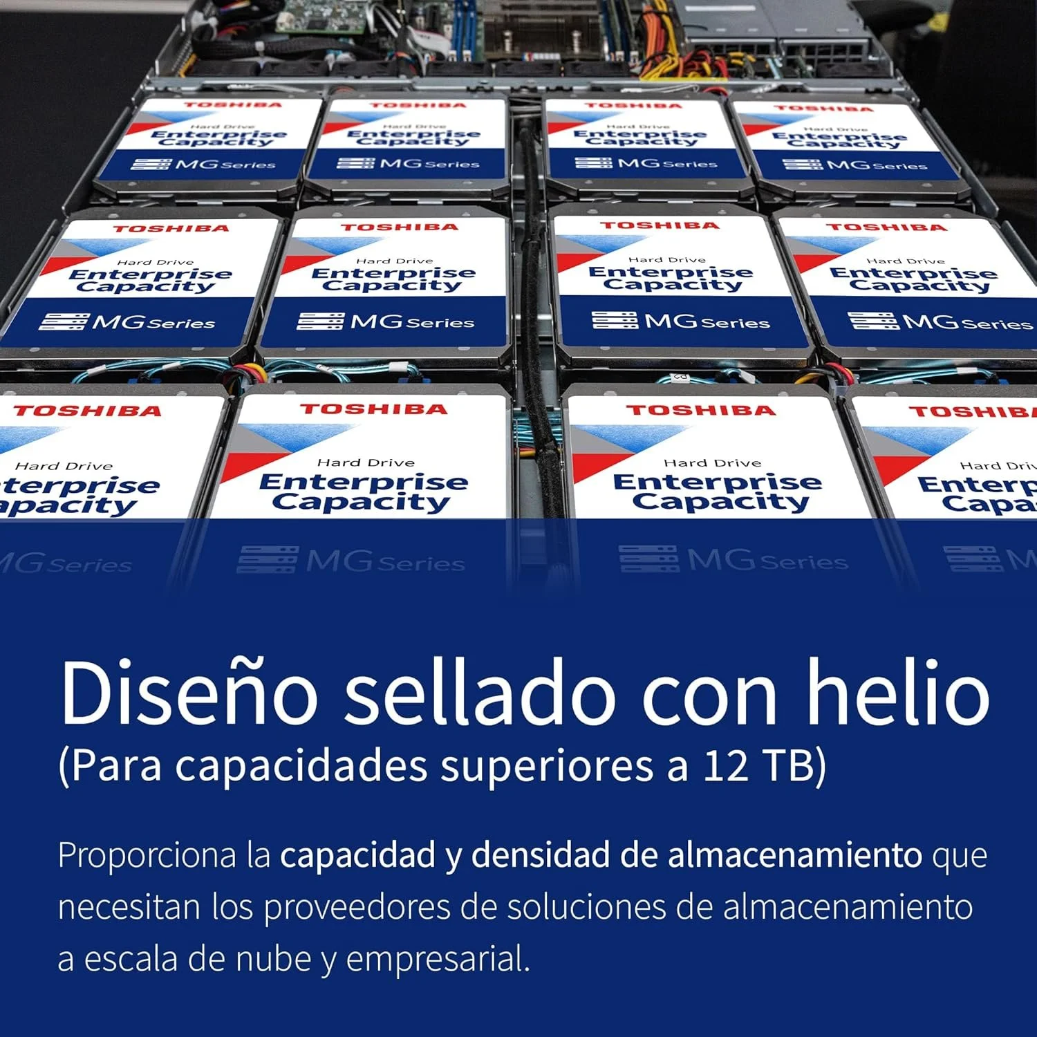 Внутрішній жорсткий диск 3.5" Toshiba 16TB 7200 об/хв 260 Мб/с SATA III (MG08ACA16TE), фото №2