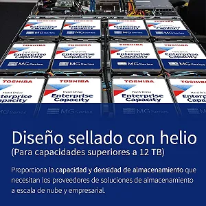 Внутрішній жорсткий диск 3.5" Toshiba 16TB 7200 об/хв 260 Мб/с SATA III (MG08ACA16TE) synthetic.ua - Фото 1