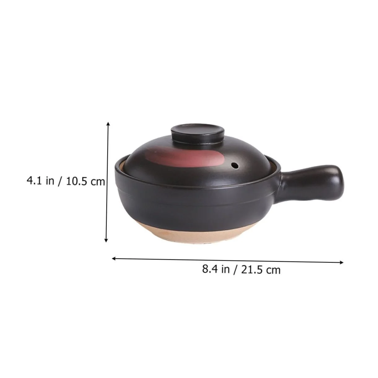 Ківш для тушкування balacoo керамічний енергоощадний з ручками, фото №2