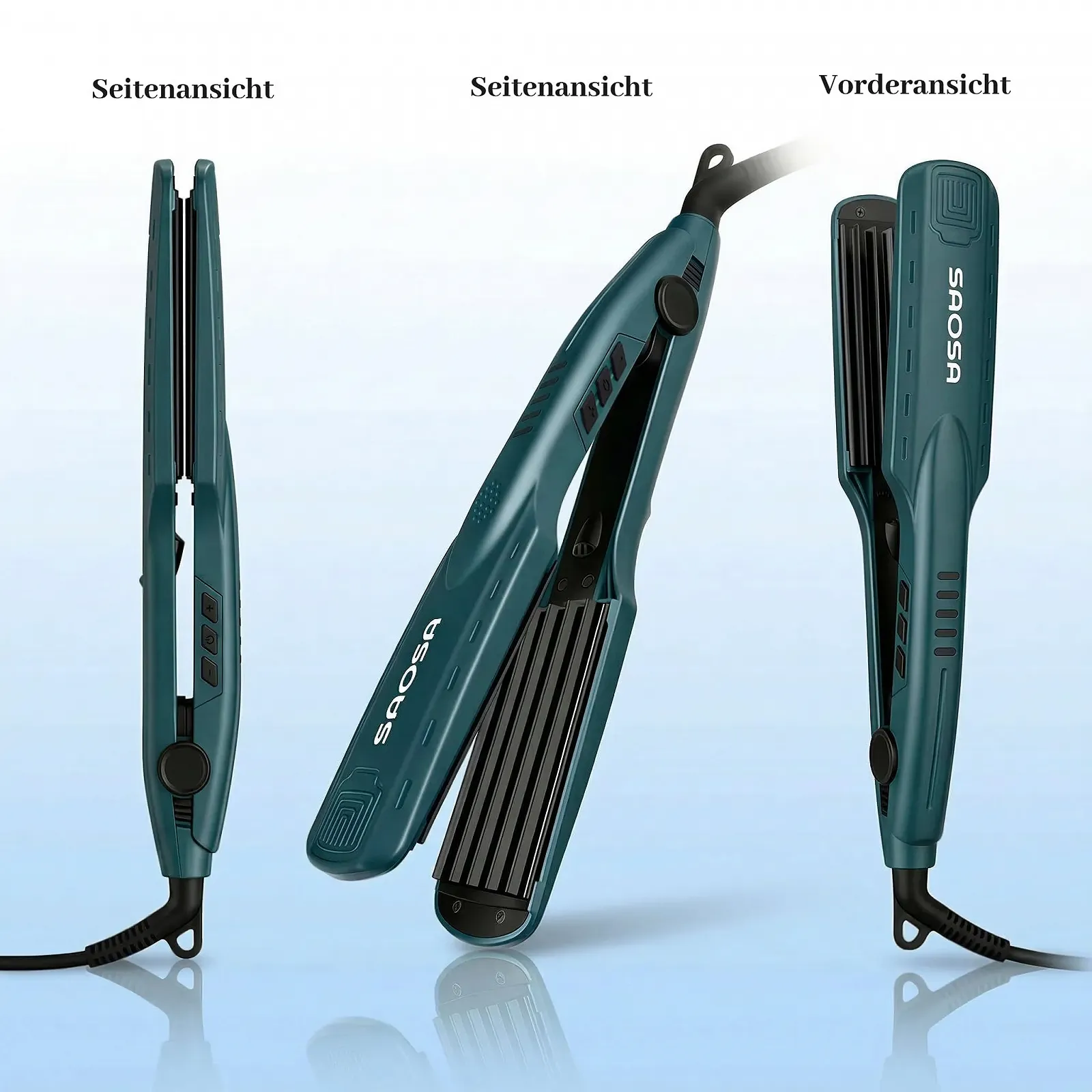 Плойка-гофре SAOSA Ceramic Quick Heating Crimper, фото №8 Плойка-гофре SAOSA Ceramic Quick Heating Crimper, фото №8