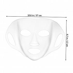 Маска для обличчя HEALEEP Багаторазова 3 шт. з вушними петлями Зволожуюча synthetic.ua - Фото 1