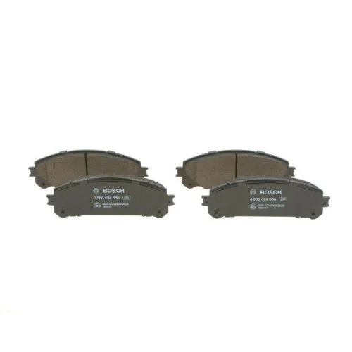Комплект гальмівних колодок, дискове гальмо BOSCH 0 986 494 686 для TOYOTA LEXUS передня вісь, фото №3