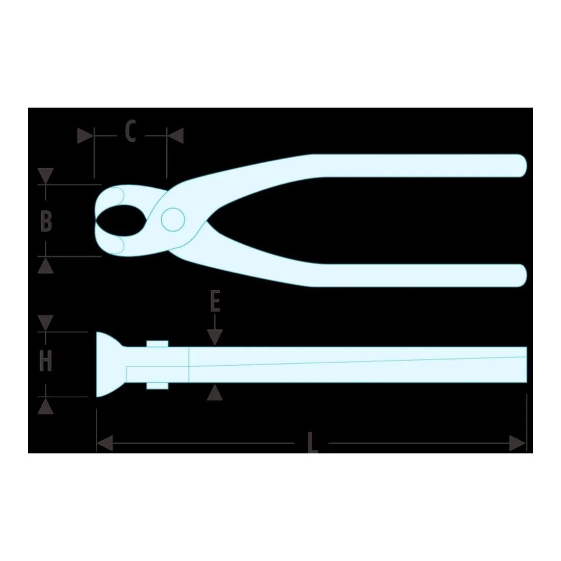 Плоскогубцы Facom 495 A.28EL, 28 см, фото №3