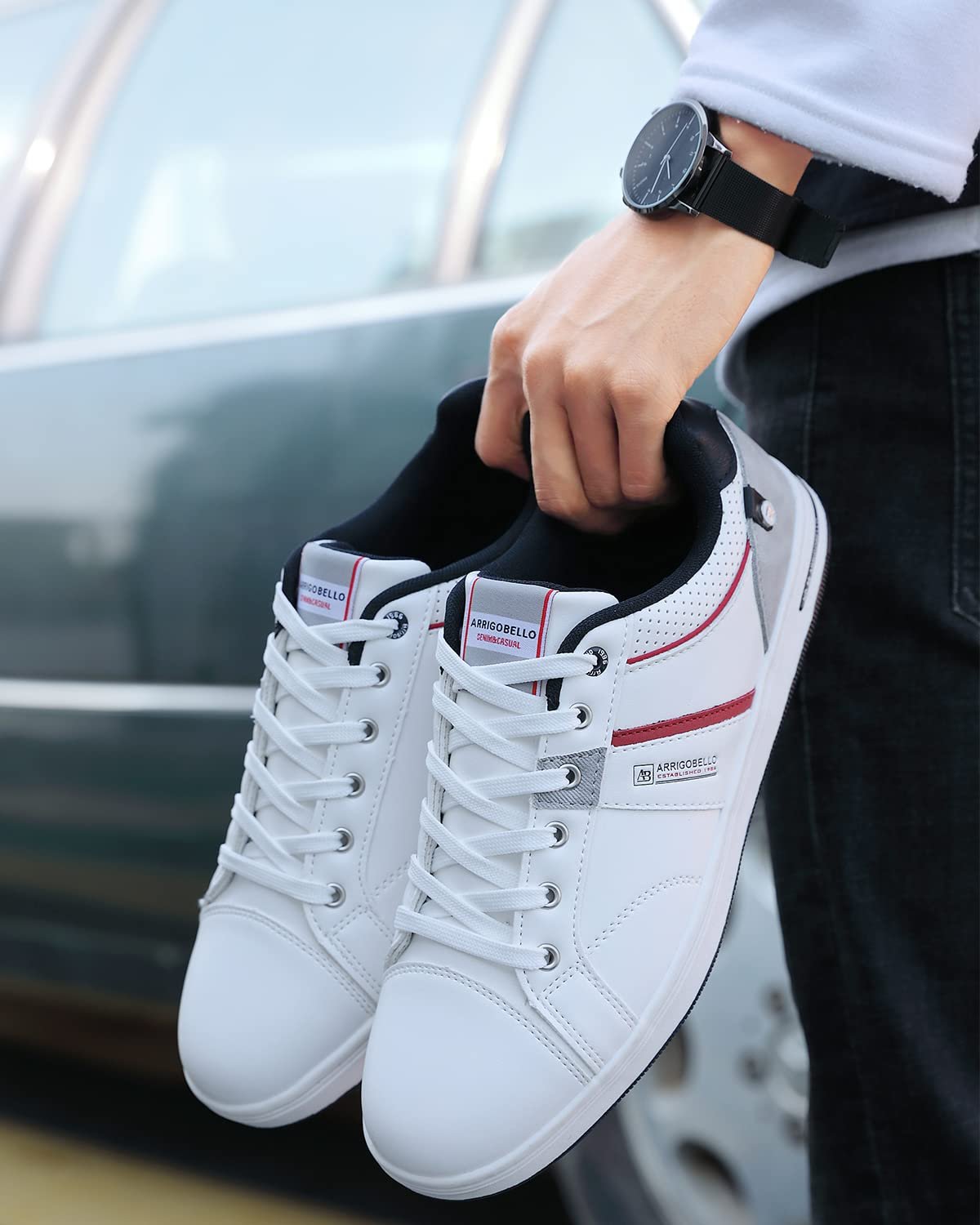 Кросівки Arrigo Bello Casual Шкіряні Легкі для хайкінгу, фото №6