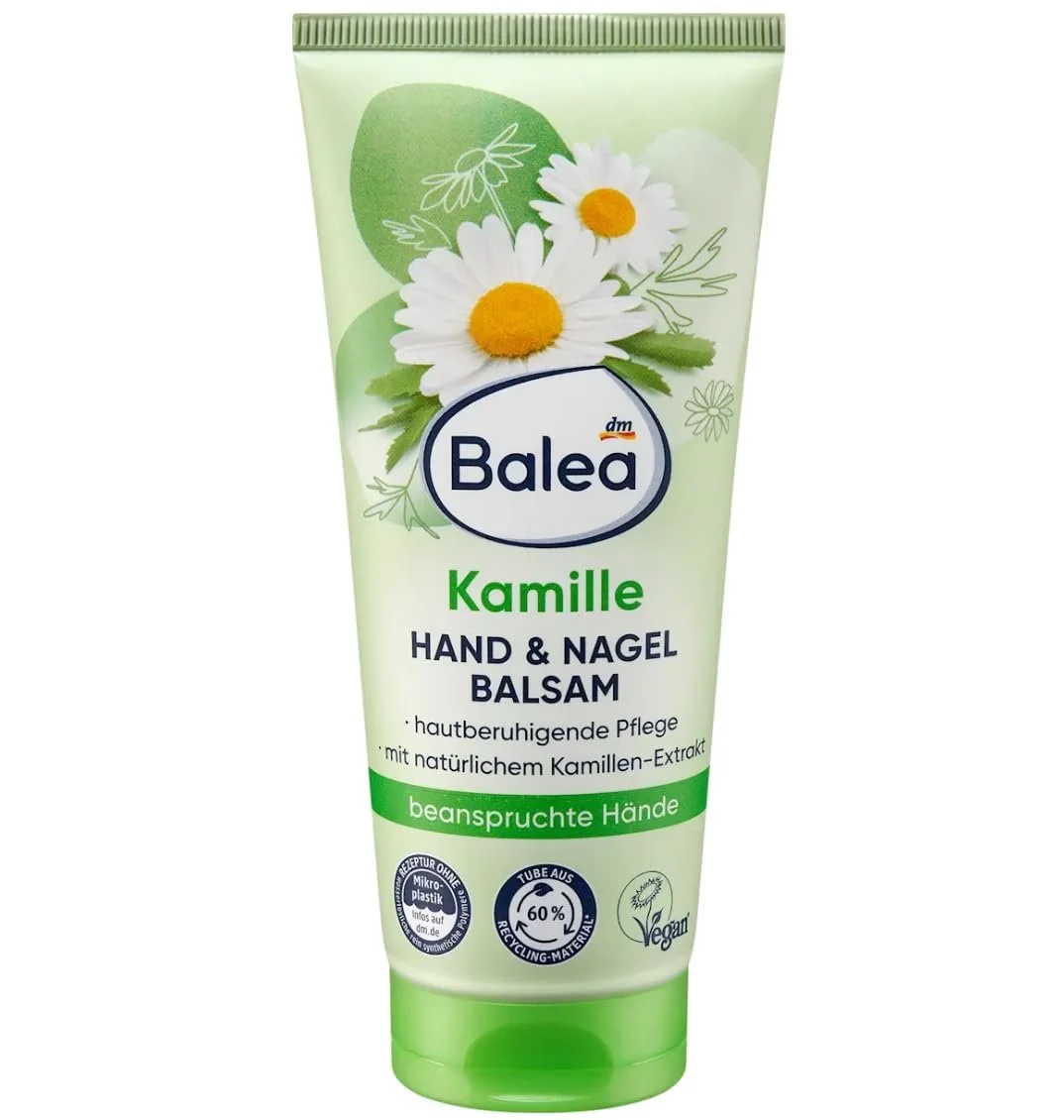 Набор Balea Бальзам для ног 100 мл + Бальзам для рук с ромашкой 100 мл + пилочка, фото №2