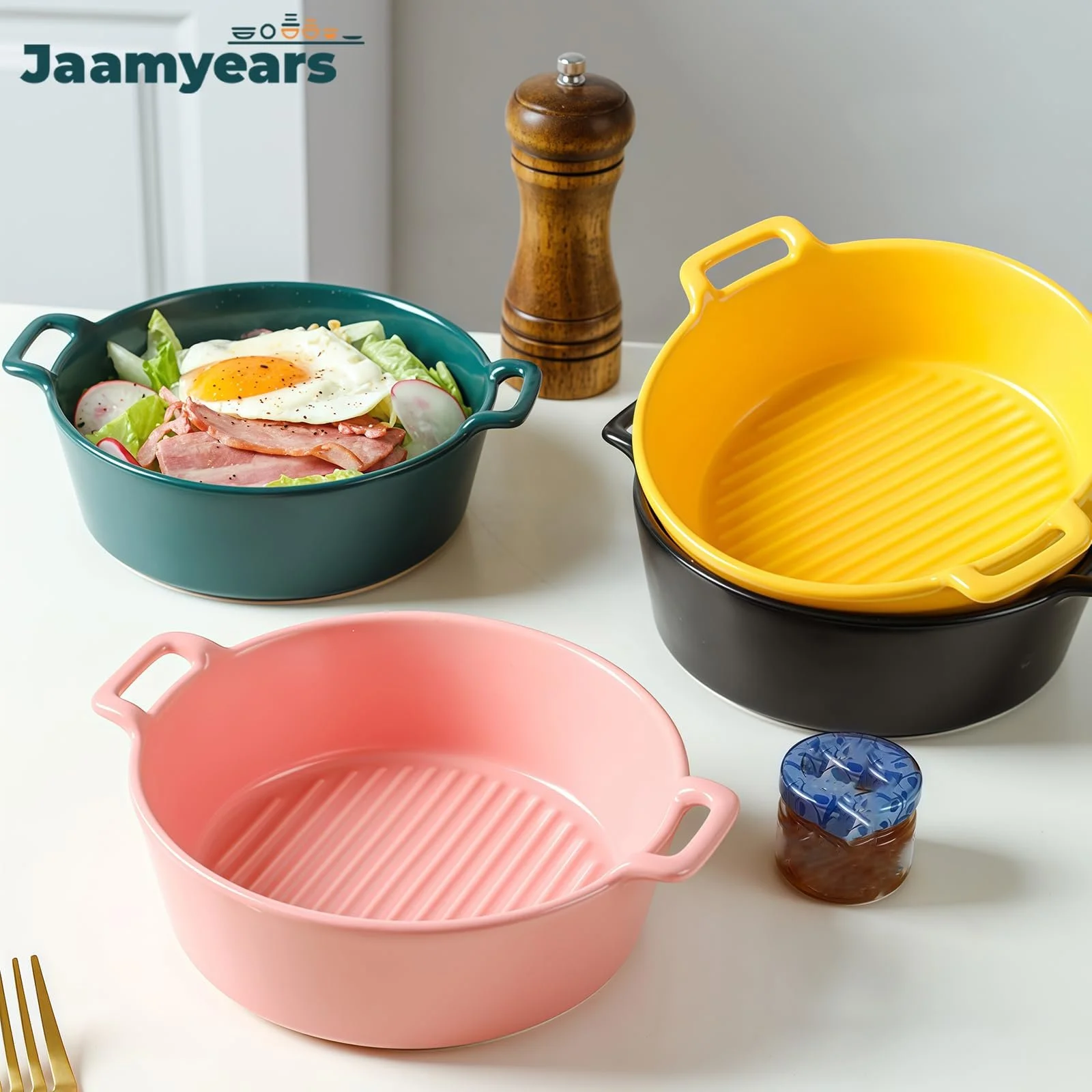 Форма для запікання Керамічна Кругла Термостійка, фото №3