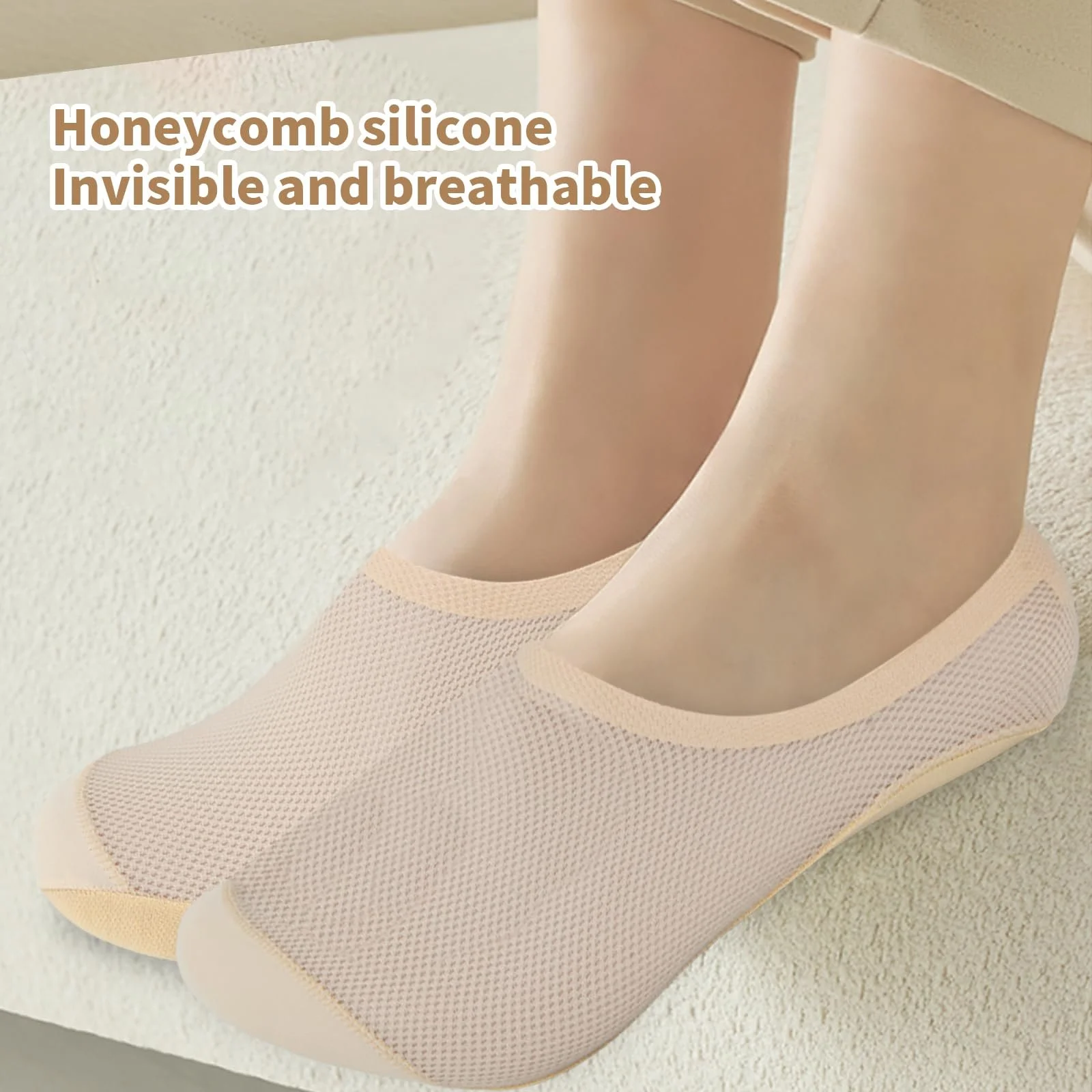 Жіночі шкарпетки-невидимки (6 пар), фото №7