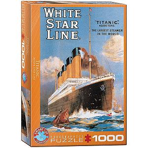 Пазл Eurographics Titanic White Star Line 1000 елементів - Фото 1