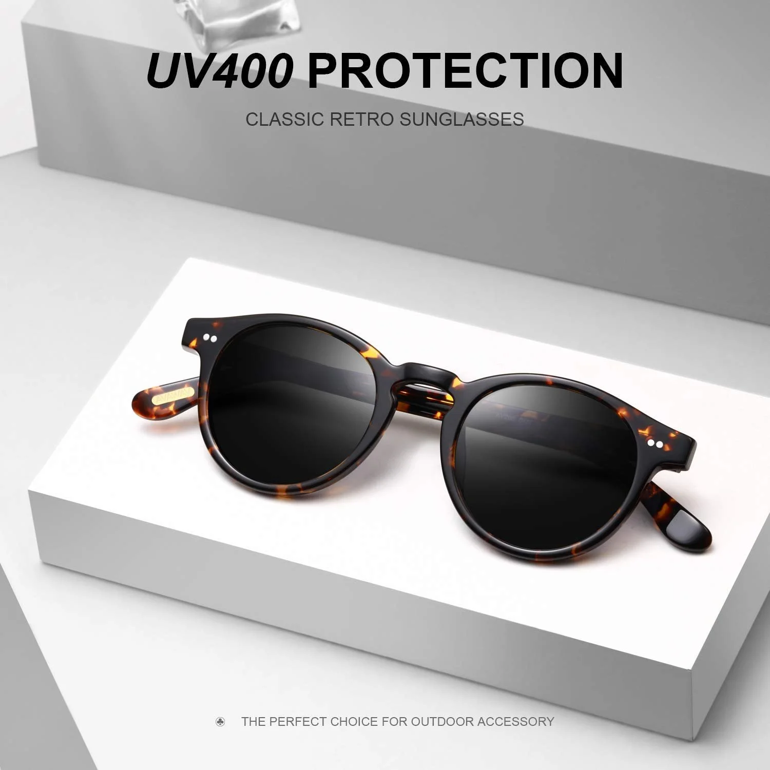 Сонцезахисні окуляри для маленького обличчя AVAWAY Вінтажні Ретро Поляризовані, фото №3