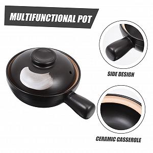 Кастрюля VICASKY с керамической ручкой и крышкой synthetic.ua - Фото 1