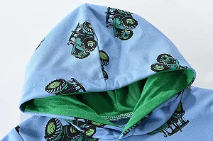 Худи CM-Kid для мальчиков, с длинными рукавами, цветные детские свитшоты с трактором, грузовиком, динозавром, для детей 1-7 лет, размер 92-134 synthetic.ua - Фото 1