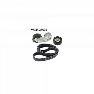 Комплект поліклинового ременя SKF VKMA 35036 для ALFA ROMEO FIAT LANCIA MERCEDES-BENZ - Фото 1