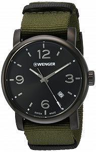 Годинник Wenger Urban Metropolitan Men's Швейцарський кварцовий з нержавіючої сталі й шкіри - Фото 1