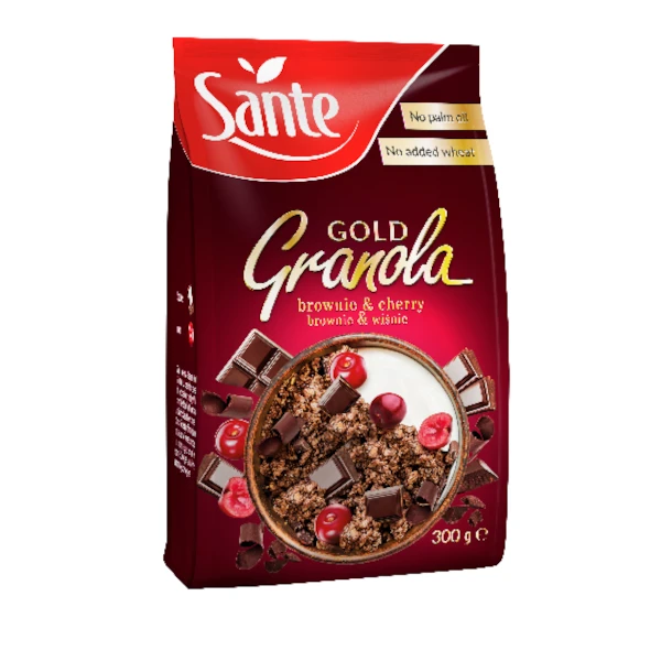 Гранола Go On Nutrition Granola Gold Brownie Cherry 300g, фото №1 Гранола Go On Nutrition Granola Gold Brownie Cherry 300g, фото №1