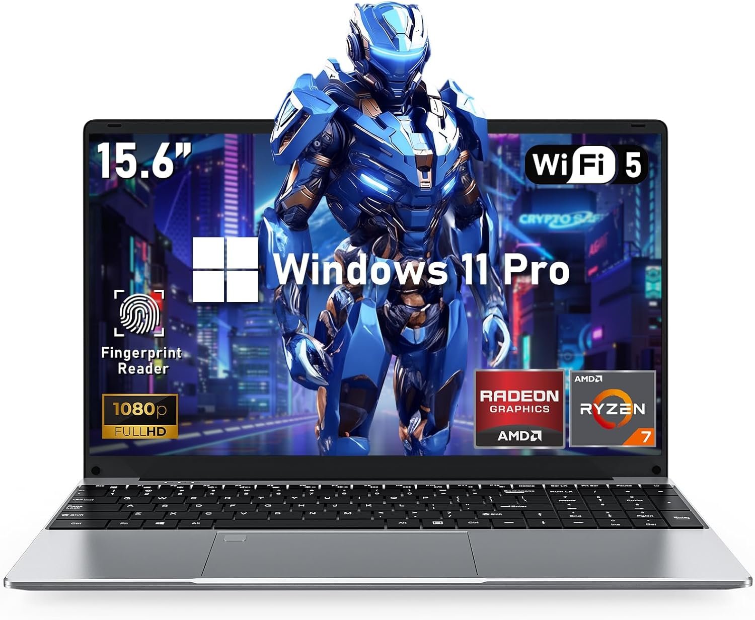 Ноутбук 15.6" NIAKUN LAITMIN-G5 AMD Ryzen 7 5700U RAM 16GB SSD 1TB Win11 (UKR), фото №1