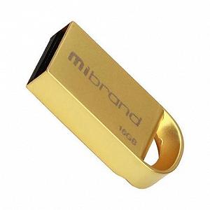 USB флеш-накопичувач Mibrand 16GB lynx Gold 2.0 MI2.0/LY16M2G - Фото 1